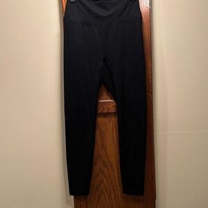 Lululemon Black Leggings - waist 26”
